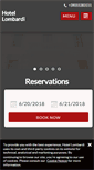 Mobile Screenshot of hotellombardi.com